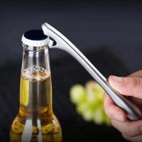 Abrepuertas De Cerveza Portátil Con Manija Antideslizante De Goma Herramienta De Apertura Para Botellas De Cerveza Y Vino Tipo Boca De Tiburón - details 7