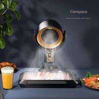 Escritorio ajustable Extractor Campana Doméstica Olla Caliente Máquina de Fumar Ventilador Portátil Mesa USB Recargable Hogar Cocina BARBACOA - details 1