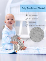 Nuevos Juguetes De Peluche Para Bebés Animal Suave Y Cómodo Peluche De Oso Y Elefante Para Dormir Regalo De Algodón PP Relleno - details 5