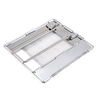 Toaster Plate Plegable De Acero Inoxidable Para Camping Y Senderismo Malla De Soporte Para Pan Y Grill Portátil Uso En Picnics - details 4