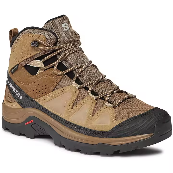 Calzado Outdoor marca Salomon modelo L47181400 para hombre en color marrón - 1