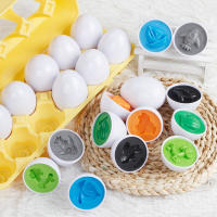 Juego De Educación Matemática Montessori Para Niños 12PCS Juguetes Inteligentes De Huevos Y Tornillos 3D Puzzle Educativo Para Niños Entre 3 Y 12 Años - details 6