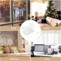 Lámpara De Pared Portátil LED Con Cierre Y Control De Interruptor 3 Pilas AAA Autoadhesiva Para Noche Independiente Con Soporte De Colgaje - details 3
