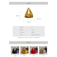Bolso De Hombro Casual De Nylon Para Mujer Con Compartment Interior Bolsa De Compras Con Cierre De Cremallera Color Sólido Estilo Versátil - details 1