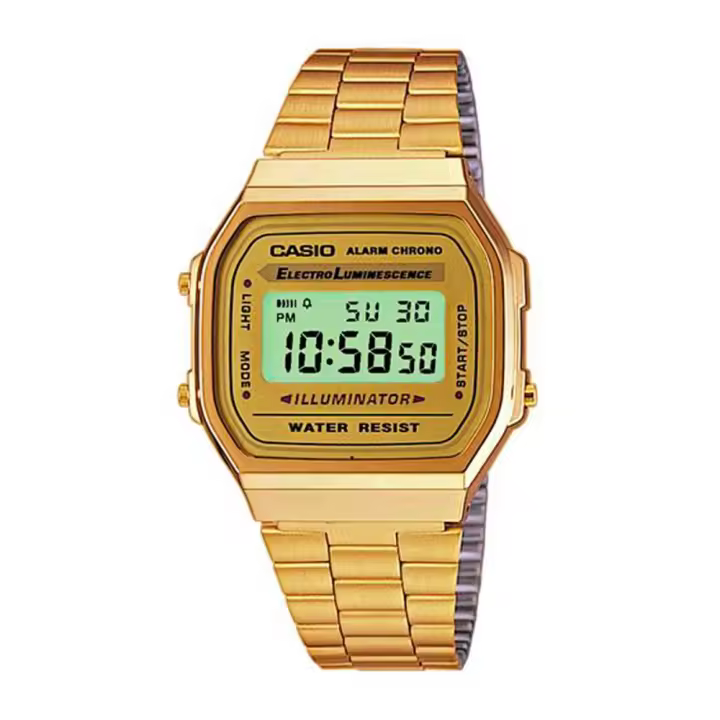 Reloj Casio Digital Vintage Unisex A168WG-9AEF - 1
