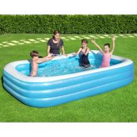 LILI HOME Piscina Inflable Rectangular 305x183x56 cm Y más medidas para elegir. Ofrece espacio más que suficiente para que toda la familia se refresque y se divierta durante los días calurosos. Las paredes laterales extragruesas ofrecen mayor resistencia - details 6