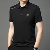 Camisa Polo Casual Para Hombre Con Insignia De Color Sólido Transpirable Y Cómoda Versátil Para Negocios Estilo Moderno - details 10