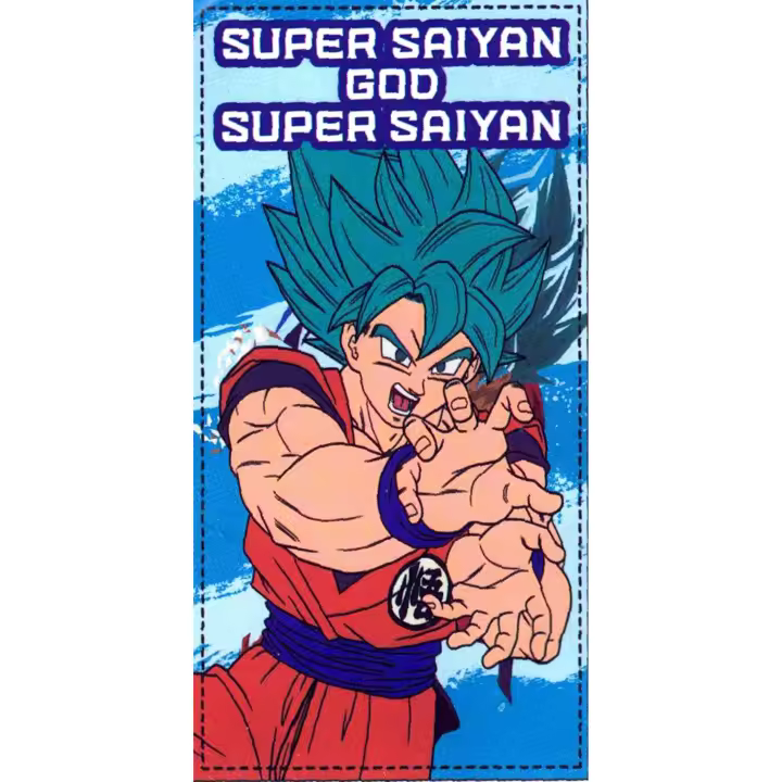 Toalla microfibra  - Bola de dragon, Super Saiyan - 1