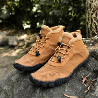 Botas De Invierno Para Hombres Y Mujeres Zapatos Casuales De Nieve Botas De Pies Calientes Para Exteriores Trabajo Zapatillas De Neopreno Cremallera Ajuste Tamaño 36-47 - details 1