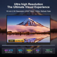 Ninkear N16 Pro Laptop, 16 pulgadas 120Hz 2K 2560*1600 IPS Pantalla, Intel Core i7-13620H 10 núcleos, 32GB RAM 1TB SSD, Windows 11, WiFi 6, Bluetooth 5.0, 1*USB2.0, 2*USB3.0, 1*Type-C, 1*HDMI, 1*RJ45, carga 65W Type-C, desbloqueo facial - details 4