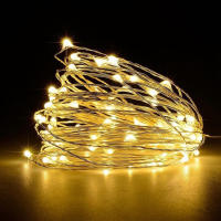Guirnalda De Luces De Navidad 5M/10M Iluminación Exterior E Interior Para Jardín Casa Árbol Boda Decoración Con Pilas Incluidas - details 7