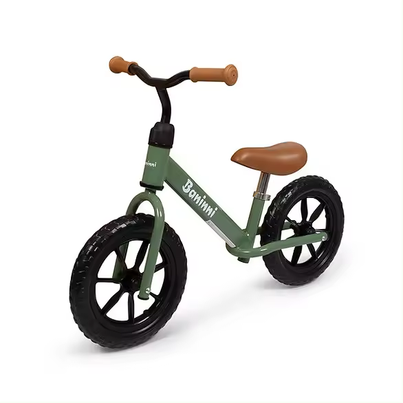Bicicleta de equilíbrio Lola Green Black Baninni - 1
