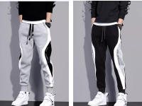 Pantalones Deportivos Para Hombre Primavera Otoño Estilo Casual Corte Holgado Con Estampados Para Entrenamiento Y Correr - details 2