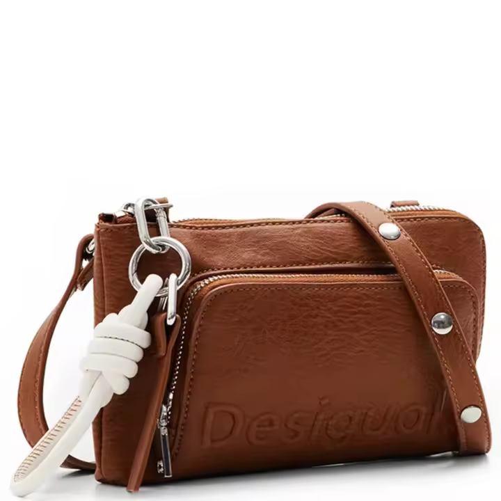 Desigual® Bolso Castanha Pequena de Mujer  SAYP01 - 1