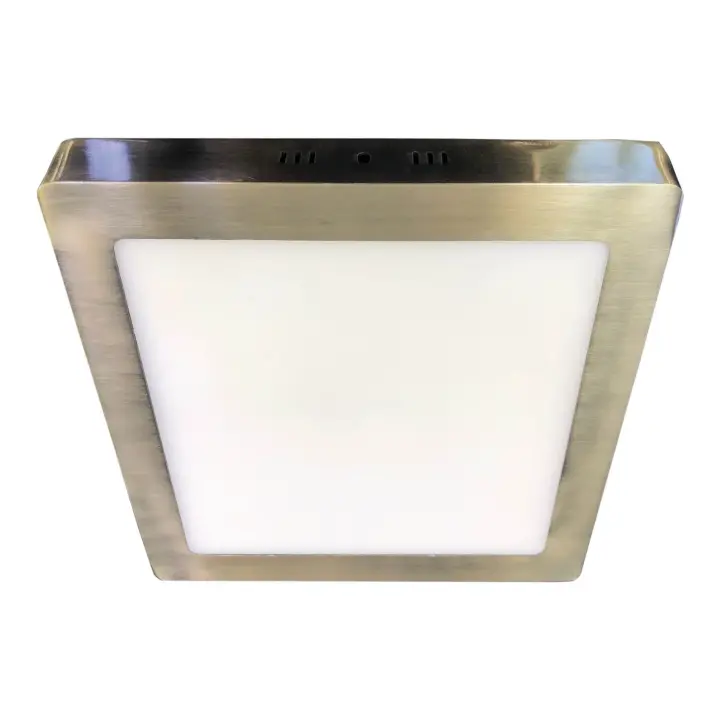 LÚZETE - DOWNLIGHT SUPERFICIE CUADRADO LED 18W 4000K CUERO ALM-ZIMA - Elegante Diseño - 1