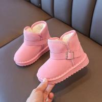 Botas De Nieve Para Niños Y Niñas Marrón Gris Rosa Y Rosa Suaves Y Gruesas Para Invierno Zapatos Planos De Algodón Para Niños - details 12