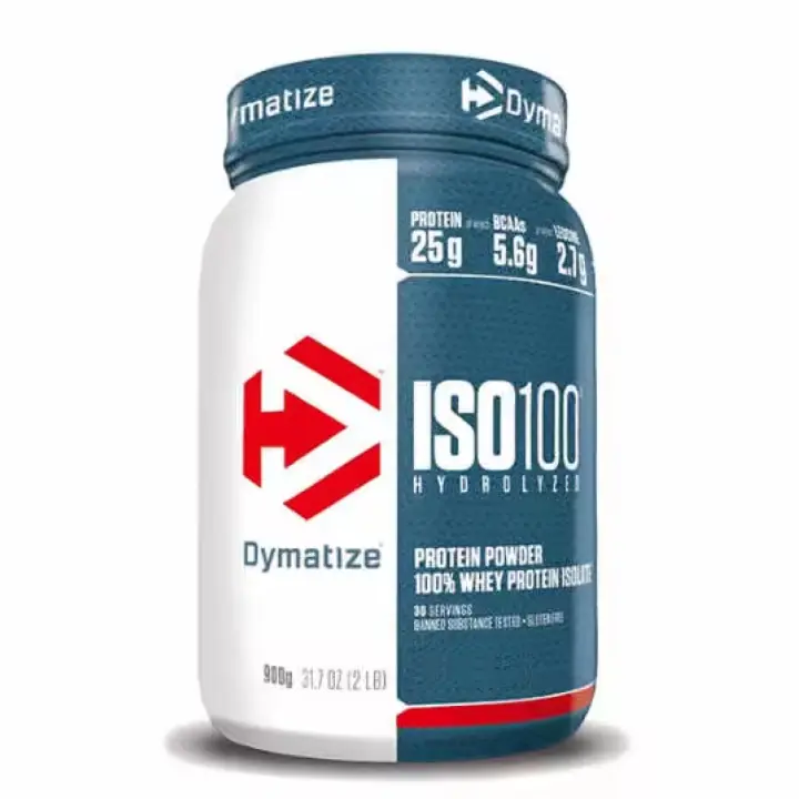 Dymatize - ISO100 Hydrolyzed - Whey Protein - 903 gr - Sabor a elegir - Hidrolizado de Proteína de Suero Whey + Aislado de Proteína de Suero Whey en Polvo - 1