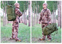 Mochila Táctica De 80L Para Hombres Bolsa De Viaje Deportiva Al Aire Libre Mochila De Camino Redonda Para Senderismo Y Camping - details 1