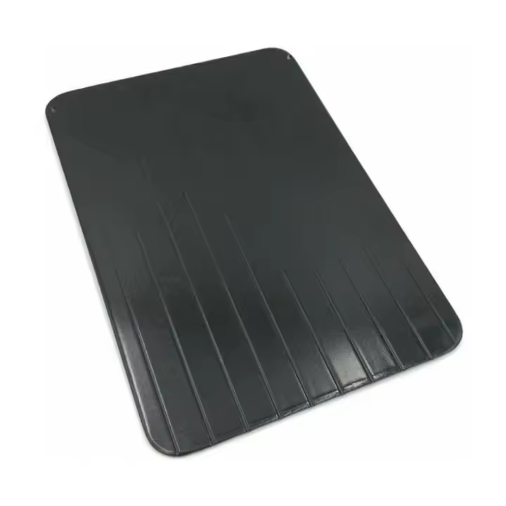 Rare Pearl Placa de descongelación rápida Placa de descongelación de carne fresca Espesor 2 mm Placa de descongelación, accesorios de cocina y suministros de cocina ((S) 23x16.5x0.3CM + 4 coj - 1