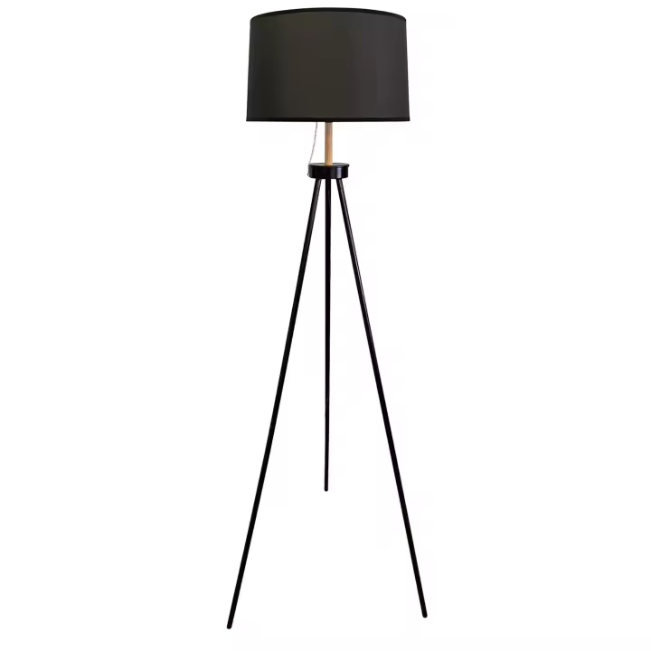 Lámpara de Pie NAPOLI Trípode de 3 Patas, Altura 160 CM, Diseño Elegante y Moderno - 1