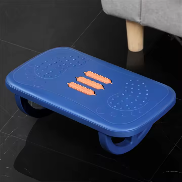 Rocking Footrest Ergonómico Para Escritorio Estabilizador De Pies Confortable Taburete Para Escritorio Oficina Hogar Moderno Minimalista - 1
