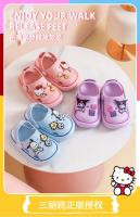 Zapatillas De Lona Sanrio Para Niños Y Niñas Antideslizantes Con Suela Suave Zapatos Casuales Para El Hogar Dibujos Animados Lindos Tallas Desde 13cm Hasta 20cm - details 1