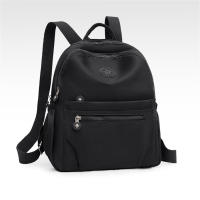 Mochila De Nylon De Color Sólido Ligera Para Viajes Y Escuela Mochila Casual Para Trabajo Y Viajes Puede Colgarse En Maleta - details 7