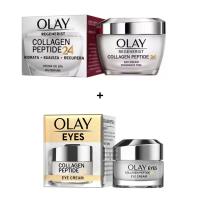 Olay - Collagen Peptide 24 - Crema de Día 50ml + OLAY - Contorno De Ojos Collagen Peptide24 Sin perfume 15ml. - details 1