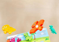 Puzzle 3D Para Niños Animal Marítimo Y Frutas Juguete Educativo DIY De Madera Divertido Regalo De Cumpleaños Aprendizaje Preescolar - details 4
