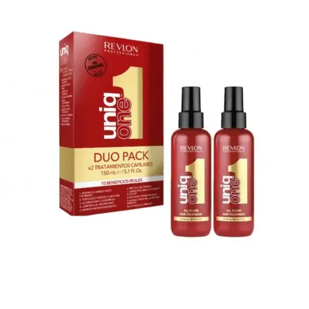 UNIQ ONE DUO PACK X2 TRATAMIENTOS CAPILARES 150ML - 1