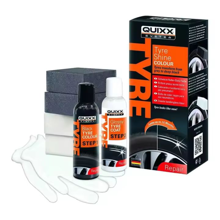 negro ruedas con color / black tyre colour Quixx - 1