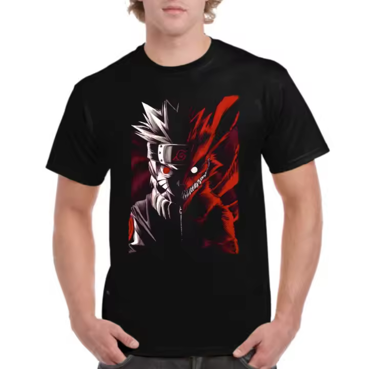 The Fan Tee Camiseta de HOMBRE Naruto Sphippuden Nagato Sakura Itachi Sasuke 001 - 1