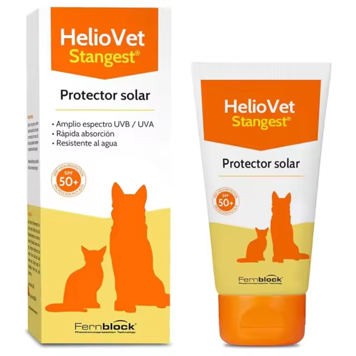 HelioVet protector solar para perros y gatos en formato crema de 50 ml STANGEST - 1