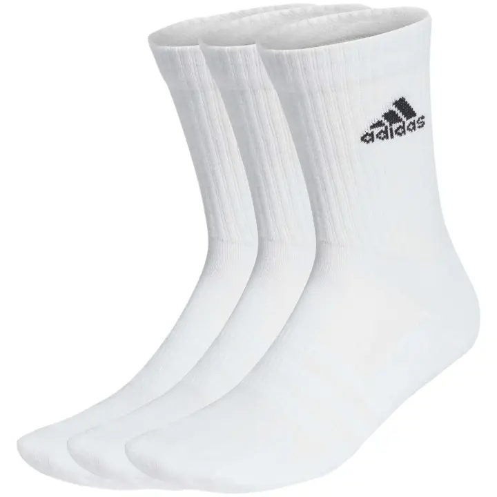 Calcetines Adidas 3 Pack para unisex en color blanco - 1