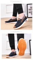 Botas De Algodón Para Hombre Invierno Antideslizantes Suelas Blandas Botas De Nieve Casuales Cómodas Planas De PVC Forradas Con Peluche - details 8