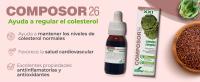 Soria Natural Composor 26 Colestén Complex – Ayuda a Normalizar los Niveles de Colesterol – Salud cardiovascular - 50ml - details 0