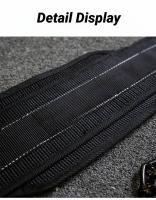 Cinturón De Mancuerna Para Levantamiento De Pesas Y Entrenamiento De Fuerza En El Gimnasio Correa De Cintura Gruesa Para Ejercicios De Peso Muerto Y Dominadas - details 6