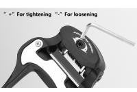 Pedales De Bicicleta De Carretera RACEWORK Self-locking Ciclismo Con Placa De Bloqueo Para Sistema LOOK KEO Material De Nylon - details 5