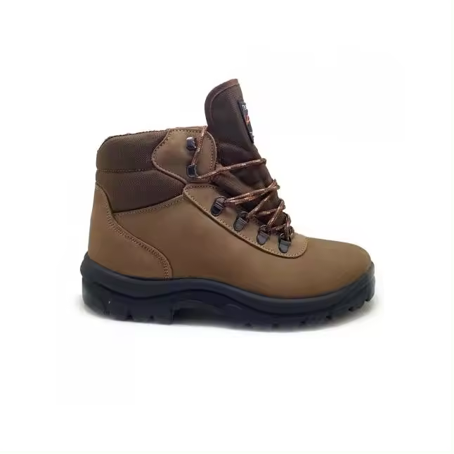 POSTIGO Bota de Trabajo Piel Nobuck Hidrofugado 975 - Protección No Metálica - Campo y Caza - Seguridad y Trabajo - 1