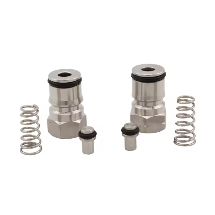 Juego De Poste Y Poppet Hembra Para Cask De Cerveza Hecha En Casa Tamaño 19/32"-18 Acero Inoxidable Eco-amigable - 1