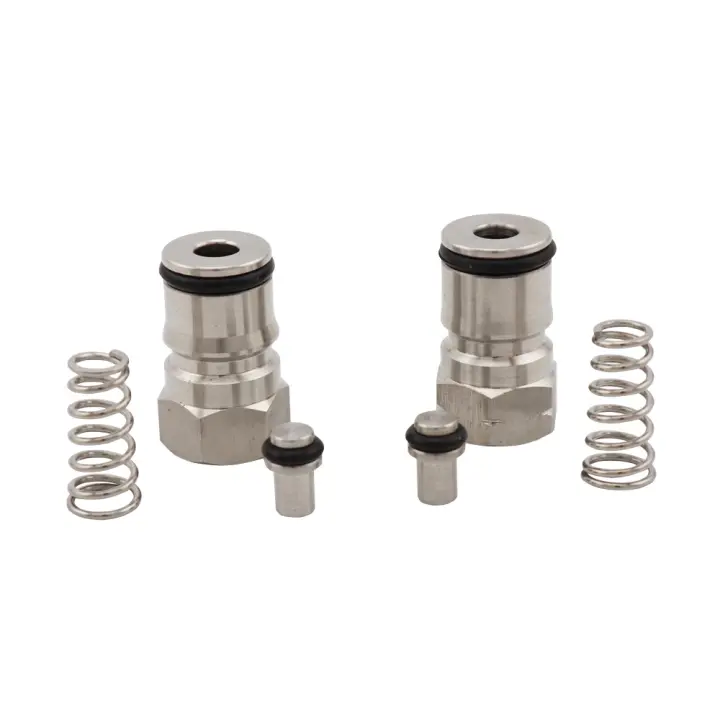 Juego De Poste Y Poppet Hembra Para Cask De Cerveza Hecha En Casa Tamaño 19/32"-18 Acero Inoxidable Eco-amigable - 1