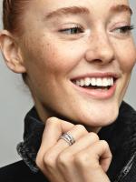 Pandora - Anillo de Línea brillantes y pulidas-Plata de Ley - details 3