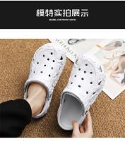 Sandalias De Verano Para Hombre Zapatillas De Playa Plataforma Respirables De Color Sólido Lujo Ligero Zapatos Para El Hogar - details 10