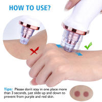Limpiador De Poros Con Remover De Quistes Y Acné USB Recargable Herramienta De Cuidado De Piel Con Dermaabrasión Diamante Para Nariz - details 7
