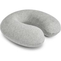 Semicircular Almohada para cuello, de espuma viscoelástica, Gris - details 0