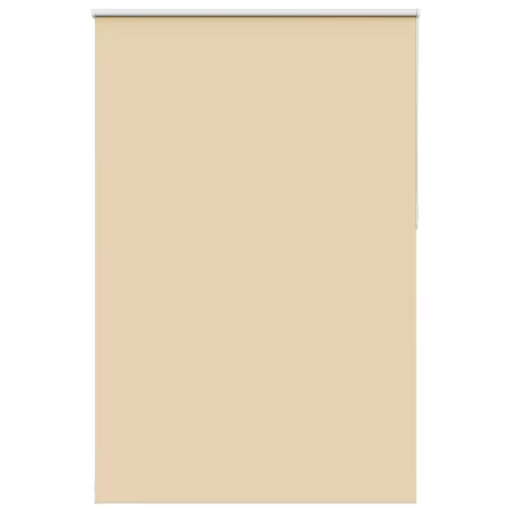 vidaXL Estor Enrollable Opaco Beige 155x210 cm Tela Ancho 151,6 cm - 1