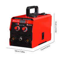 Soldadora Inversora Portátil con Pantalla LED Digital - Kit Completo 8en1 (Máscara/Cables/Electrodos) para Taller/Hogar/Construcción IP21 - details 2