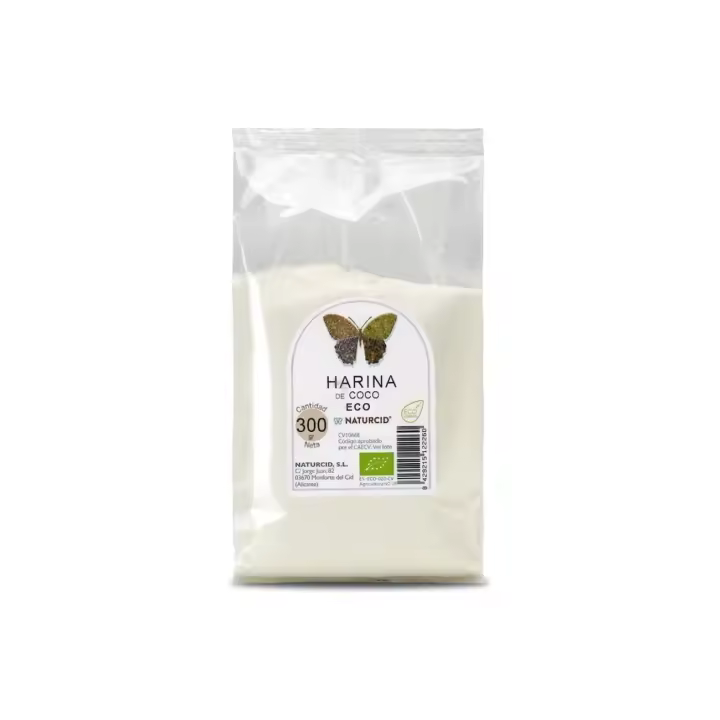 Harina de Coco ECO 300 Gr Naturcid - Contribuye a Función Cognitiva - 1