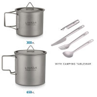 Taza De Camping De Titanio Portátil Con Mano Doblada Adecuada Para Picnic Tamaño 300ml / 350ml / 450ml / 550ml / 650ml / 750ml - details 18