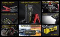 Arrancador de Coches Portátil BRPOM BM501 4000A para Todo Gasolina o 10L de Diésel con Cables Inteligentes, Salida QC3.0 y Espera Larga - details 14